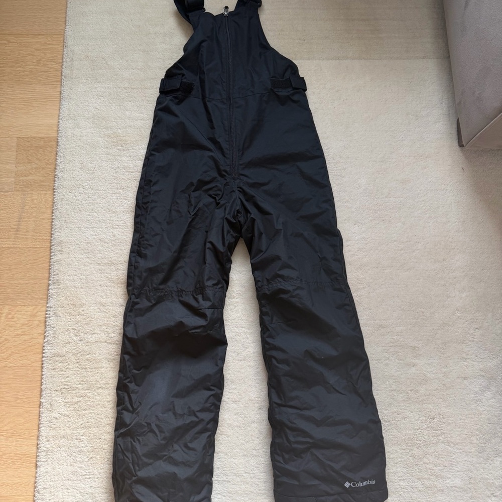 Columbia Black Insulated Snow Bib